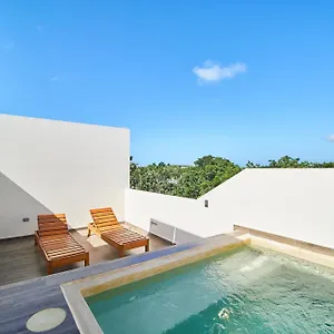 Jungle Penthouse With Private Rooftop Pool In La Veleta , Tulum Mexico